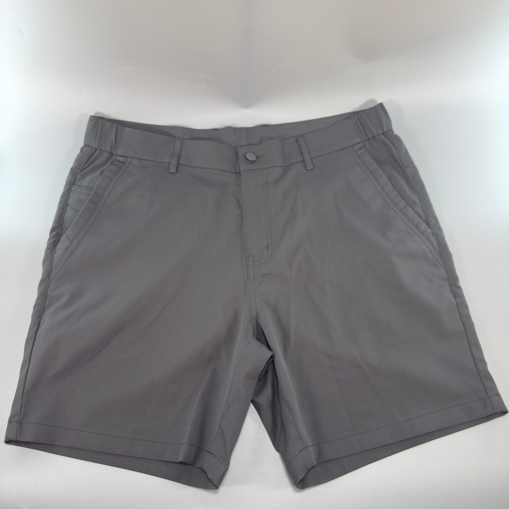 Jack Archer Jetsetter Shorts Mens 34 x 7 Measured 35 1/2" x 6 1/2" Charcoal Gray